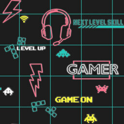 Holden Décor Gamer Black/neon Pink Children's Wallpaper - thumbnail 3