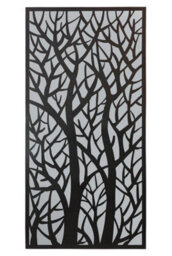 Mirroroutlet Amarelle Metal Tree Decorative Garden Mirror 120Cm X 60Cm - thumbnail 2