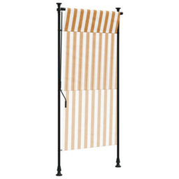 Walplus Outdoor Roller Blind Orange And White 100X270 Cm Fabric&steel - thumbnail 6