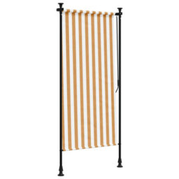 Walplus Outdoor Roller Blind Orange And White 100X270 Cm Fabric&steel - thumbnail 5