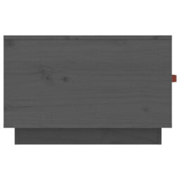 Berkfield Rustic Coffee Table Grey 60X53X35 Cm Solid Wood Pine - thumbnail 8