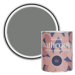 Rust-Oleum Torch Grey Gloss Bathroom Wood & Cabinet Paint 750Ml - thumbnail 1