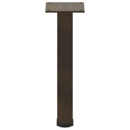 Berkfield Coffee Table Legs 4 Pcs Natural Steel 30-32 Cm Steel - thumbnail 6