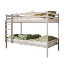 Arte Nico Cashmere Wooden Bunk Bed With Storage 90 X 200Cm - With 2 Foam Mattresses - thumbnail 1