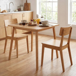 Square Bamboo Dining Table 2-4 Persons - thumbnail 5