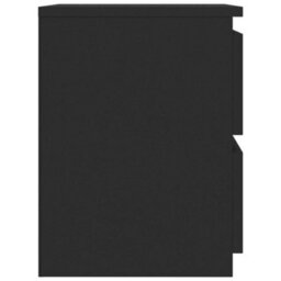 Vidaxl Bedside Cabinets 2 Pcs Black 30X30X40 Cm Engineered Wood - thumbnail 8