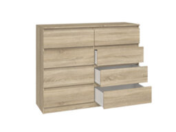 M8 120 Malwa Chest Of Drawers Sonoma Oak - thumbnail 1