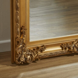 The Online Mirror Shop Wall Mirror Grand Louis Rectangular Shape With Antique Gold Frame- H 180Cmxw 90Cmxd 6.5Cm For Hanging In Living Room, Bedroom - thumbnail 4