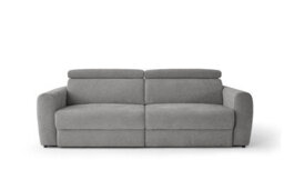 Stratus Interiors Dakota 3 Seater Electric Recliner Sofa Bed - Power Reclining Couch - Grey - thumbnail 2
