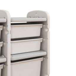 Living And Home Kids Storage Cabinet For Toys Clothes Books Plastic Organizer - thumbnail 4