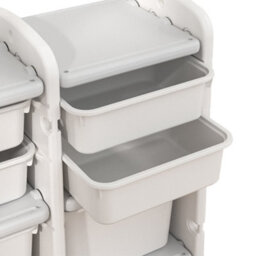 Living And Home Kids Storage Cabinet For Toys Clothes Books Plastic Organizer - thumbnail 5