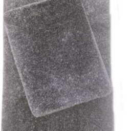 Biznest Set Of 4 Large Romany Gypsy Washable Non Slip Sparkly Design Mats Rugs Caravan 80X120Cm (Grey Silver)