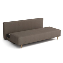 Bella Upholstered Sofa Bed With Polyurethane Foam And Bonell Springs Wooden Frame Storage Sleep Area 200X142 Light Grey - thumbnail 5