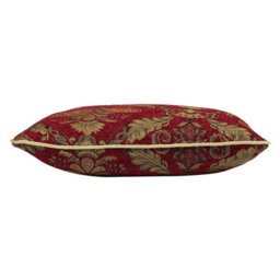 Paoletti Shiraz Floral Jacquard Feather Rich Cushion - thumbnail 2