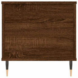 Berkfield Modern Coffee Table Brown Oak 90X44.5X45 Cm Engineered Wood - thumbnail 7