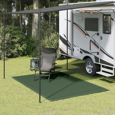 Berkfield Tent Carpet 250X300 Cm Hdpe Green - image 1
