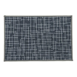 Jvl Savio Machine Washable Door Mat, 40 X 60 Cm, Grey - thumbnail 1