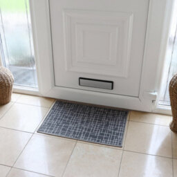 Jvl Savio Machine Washable Door Mat, 40 X 60 Cm, Grey - thumbnail 5