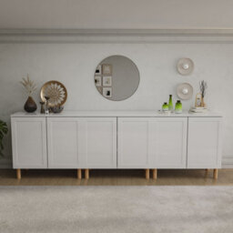 Decorotika Boli 270 Cm Modern Side Board White