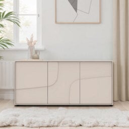 FurniComp LTD Furnicomp Vienna 150Cm 3 Door Cashmere Sideboard - thumbnail 7