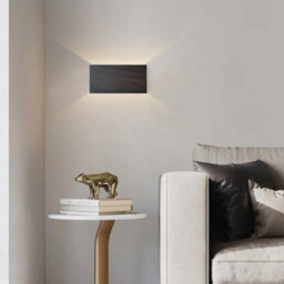 Amorly Led Bedside Wall Sconce, Wall Mounted Up & Down Lighting Wall Lamp With Touch Switch And Remote Control - thumbnail 9