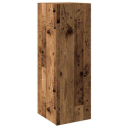 Berkfield Wall Mounted Tv Cabinets 6 Pcs Old Wood Engineered Wood - thumbnail 4