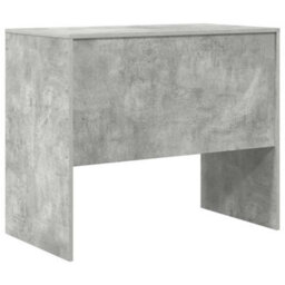 Berkfield Modern Computer Desk Concrete Grey Mdf Board 90 X 50 X 76 Cm - thumbnail 7