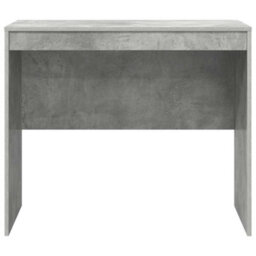 Berkfield Modern Computer Desk Concrete Grey Mdf Board 90 X 50 X 76 Cm - thumbnail 5