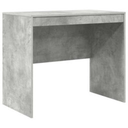 Berkfield Modern Computer Desk Concrete Grey Mdf Board 90 X 50 X 76 Cm