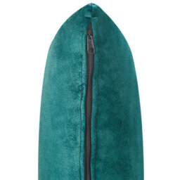 Beliani Left-Hand Chaise Longue Lattes Ii Velvet Emerald Green With Cushion - thumbnail 6