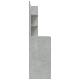 Walplus Dressing Table With Mirror Concrete Grey 74.5X40X141 Cm - thumbnail 8