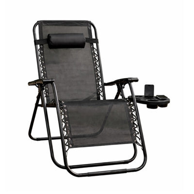 Royalford Zero Gravity Chair Folding Recliner Garden Lounger 120Kg Support - image 1