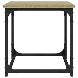 Berkfield Side Table Sonoma Oak 40X40X40 Cm Engineered Wood - thumbnail 5