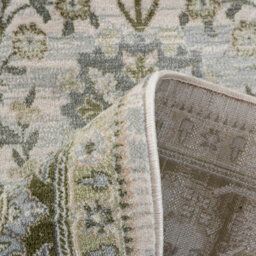 Loomed Green Vintage Distressed Bedroom Living Area Rug 160X230Cm - thumbnail 6