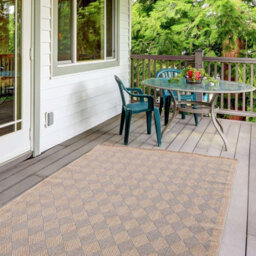 The Rugs Nature Collection Outdoor Rug In Blue 5300B - thumbnail 3