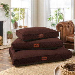 Slumberdown Paws For Slumberdown Brown Dog Bed, Medium - thumbnail 1