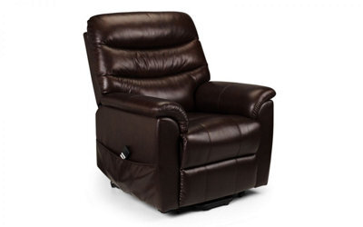iLikeStores Leather Rise And Recline Chair - Brown - image 1