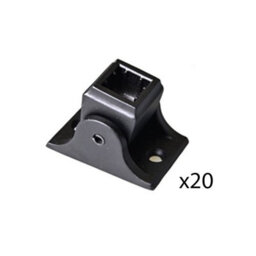 Whittington Black Metal Basket Stair And Landing Spindle - 10 Pack Inc Brackets Traditional Products Ltd - thumbnail 3