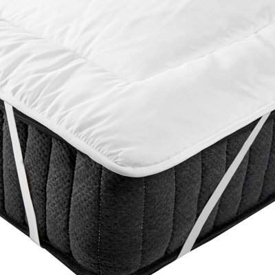 Beliani Polyester Mattress Topper Softguard 3 120 X 200 Cm (Eu Small Double) - image 1