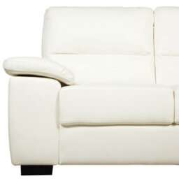 Beliani Sofa 2 Seater Vogar Faux Leather Off-White - thumbnail 6