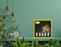 11X11 Yellow Picture Frame (27.9 X 27.9Cm) Poster, Photo, Artwork, Gallery Wall Or Print - thumbnail 2