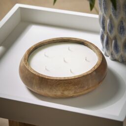 Candlelight Brown Mango Wood Sea Salt Candle - thumbnail 4