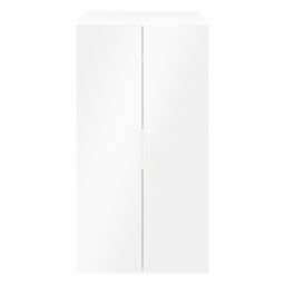 GoodHome Atomia Freestanding High Gloss White Particle Board Wardrobe (H)1875mm (W)1000mm (D)600mm - thumbnail 2