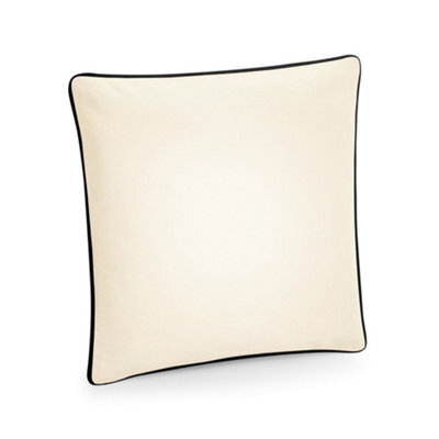 Westford Mill Cotton Piped Cushion Cover Natural/french Navy (One Size) - image 1