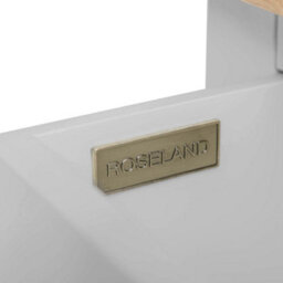 Farro Grey Bedside Table - Fully Assembled 3 Drawer Cabinet - By Roseland Furniture - thumbnail 4