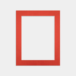 Ak Frames 10X8 Poppy Red Picture Mounts To Fit 8X6 Aperture Size - Mount Board Only (No Frame Included) - thumbnail 1