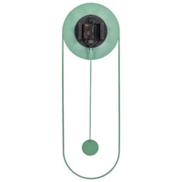 Beliani Wall Clock Salvan 20 Cm Metal Light Green - thumbnail 4