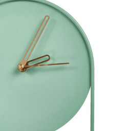 Beliani Wall Clock Salvan 20 Cm Metal Light Green - thumbnail 6