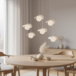 Emibig Lighting Emibig Ritual Pendant Lamp 6 X G9 White With White Shade - thumbnail 4