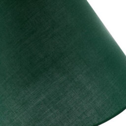 Happy Homewares 12 Forest Green Cotton Coolie Lampshade Suitable For Table Lamp Or Pendant - thumbnail 4